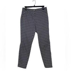 GG Blue Ladies CoolMax Geo‎ Print Golf Pants size 6